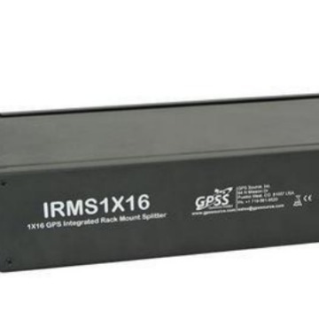 gpssource GPS 集成机架安装分配器 1 x 16 输出 - IRMS116