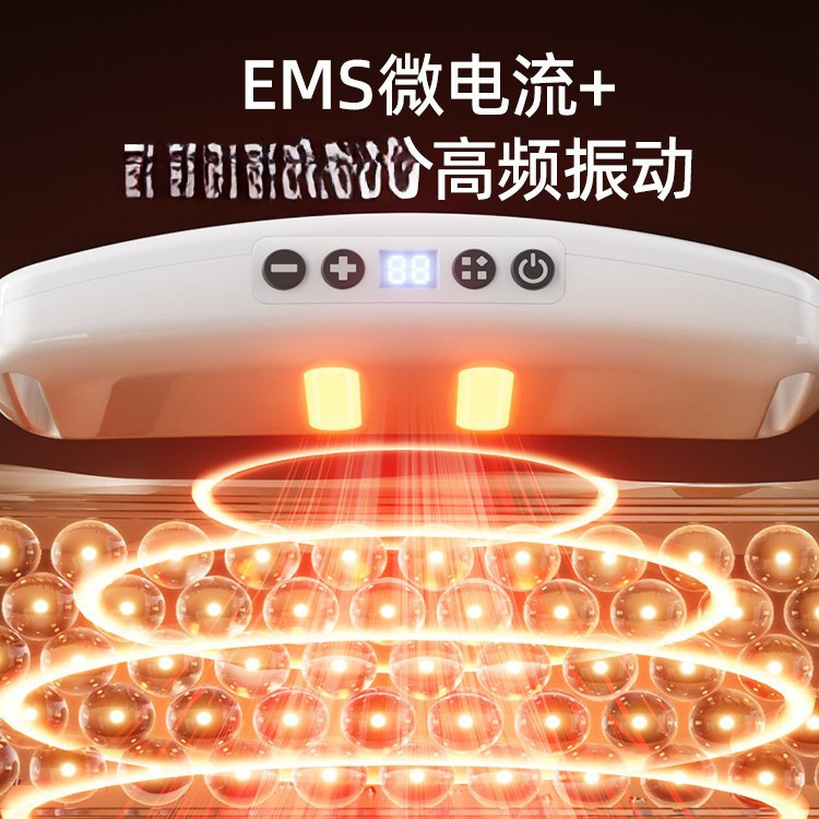 Saituo 怠惰な脂肪除去腹マシンクロスボーダー高周波振動マシン加熱腹マッサージャー腹部熱湿布脂肪振動|undefined