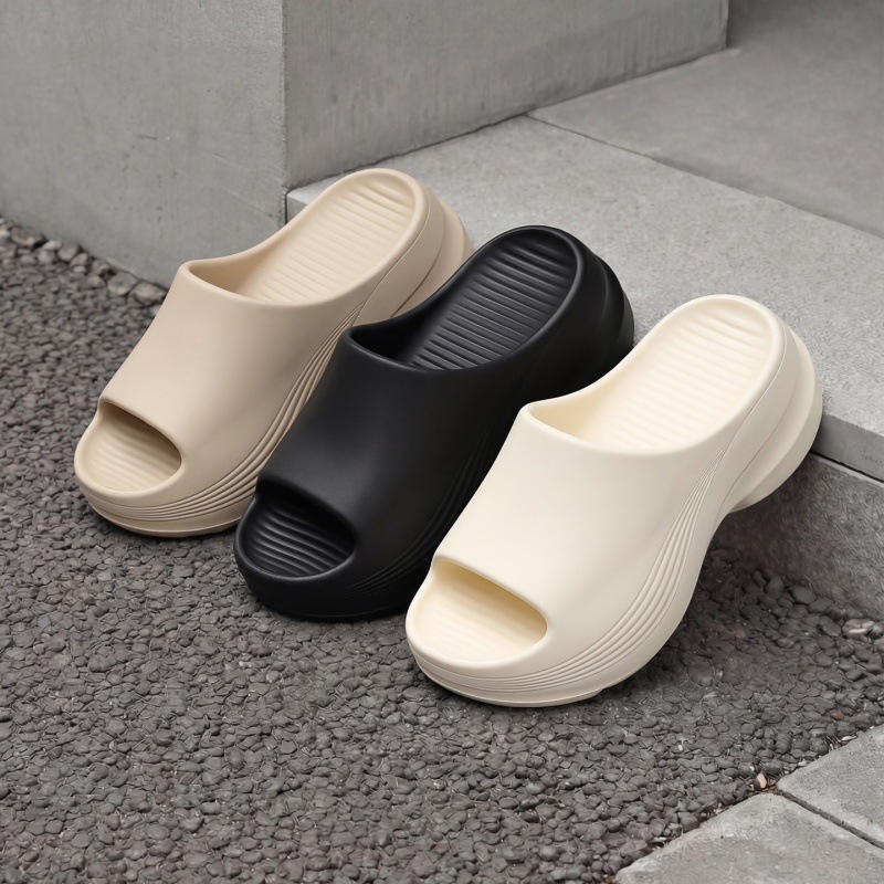 Damessandalen van topkwaliteit met dikke zool, antislip en geurwerend, geschikt voor buiten, model 2026, trendy en veelzijdig._voghion.com