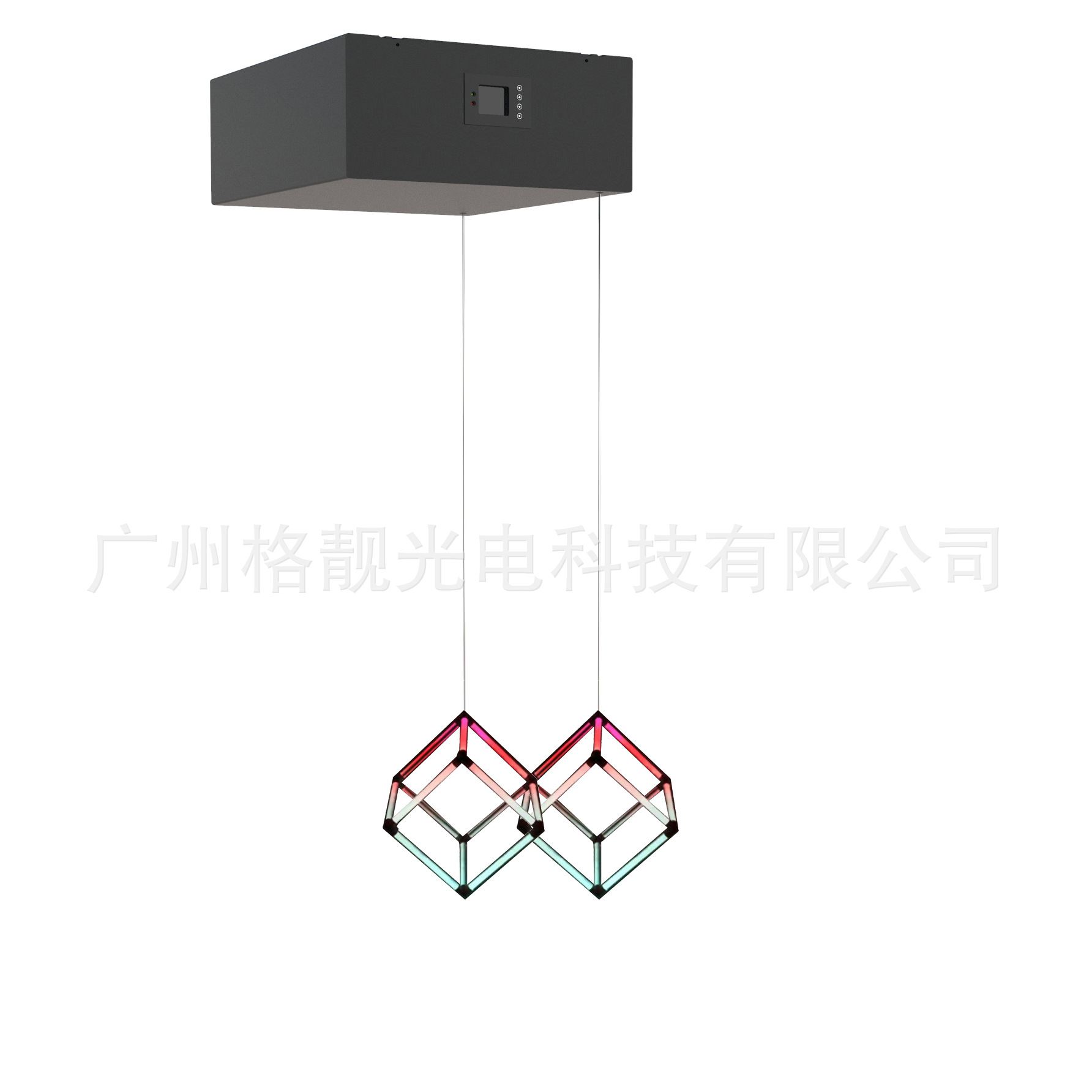 源头厂家 8KG升降机 升降屏 升降鱼 万物可挂 1出2吊点 DMX升降机