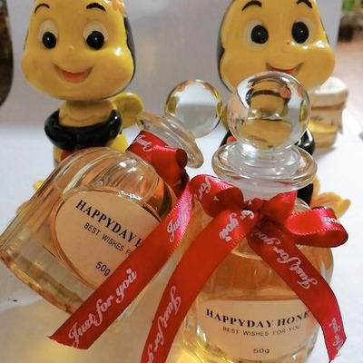 喜蜜蜂展旭蜂蜜 婚禮 婚慶喜蜜伴手禮回禮成品瓶裝批發小瓶蜂蜜飲