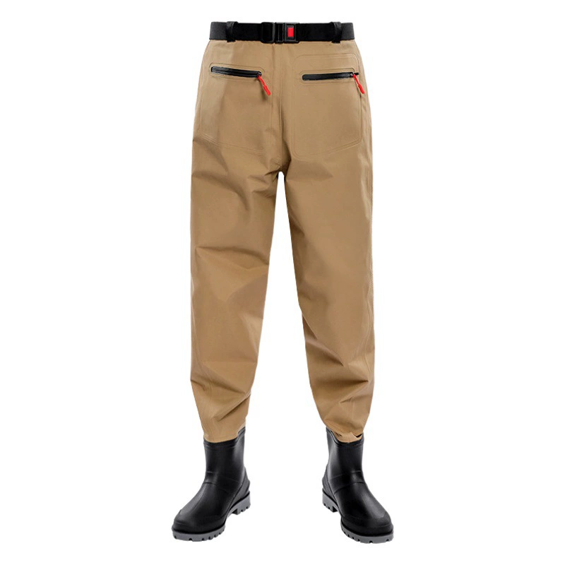 Yuduoduo ультралегкие износостойкие утолщенные водяные штаны длиной до талии цельные вайки средней длины одежда для рыбалки мужские дождевики рыбная вилка