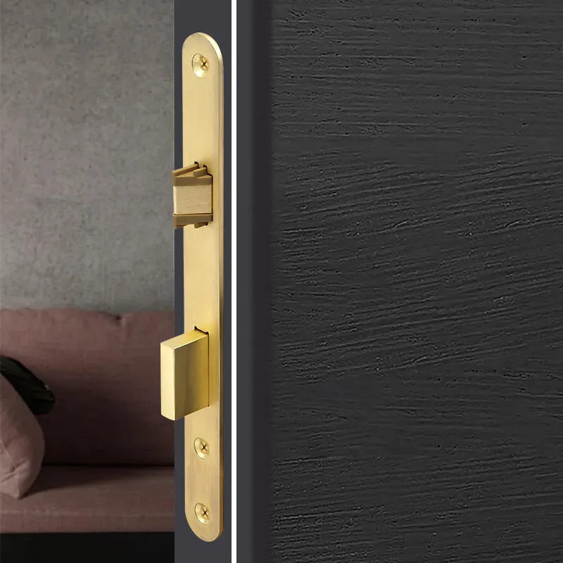 Multicolor personalizado acero inoxidable silencioso cuerpo de cerradura estándar europeo 7255 accesorios de cerradura de puerta de madera interior cuerpo de cerradura de puerta de habitación universal