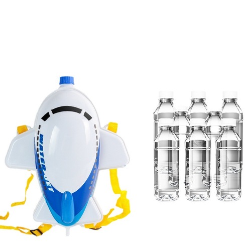 Backpack water gun beach toy water gun children's hot summer pull-out large capacity outdoor water gun toy