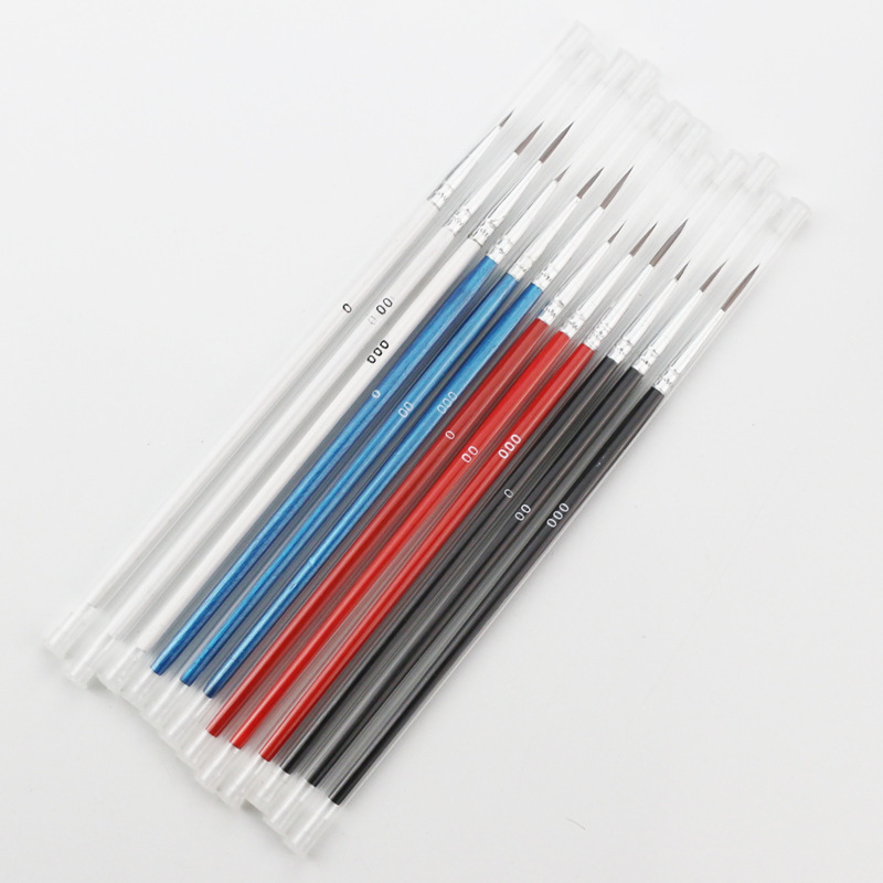 Fine brushwork sketch stroke stroke stroke stroke nail art nylon gouache oil painting acrylic fine art Sketch line Watercolor Hand painting