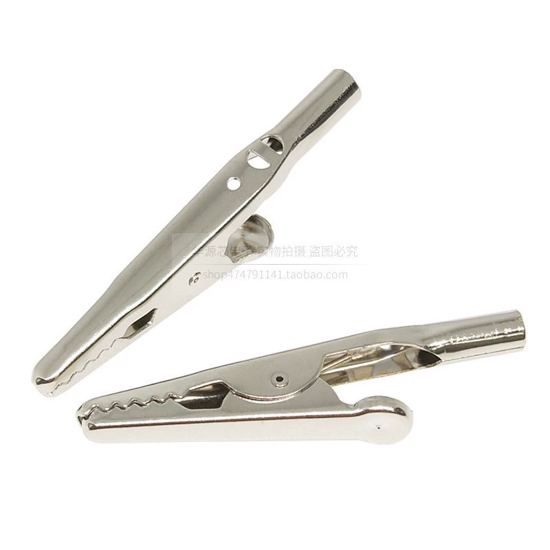 Фабрика прямых продаж с банановой розеткой отверстие для зажима крокодила одна ручка 027 Большой зажим крокодила 1009 антистатический зажим