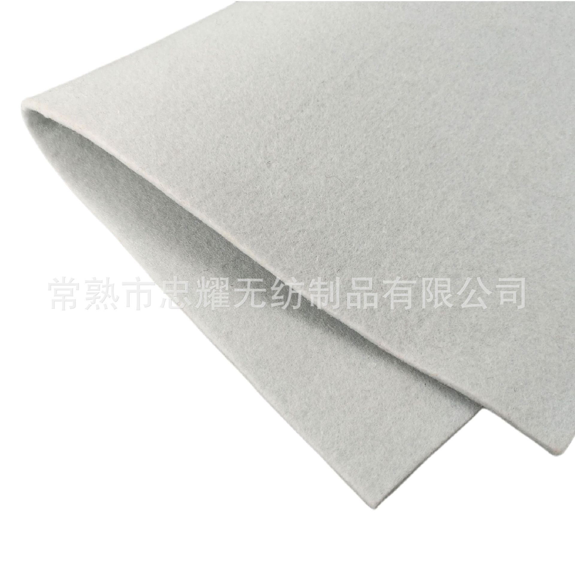 厂家供应白色针刺无纺布生态袋种植袋加硬毛毡布不织布复合底布