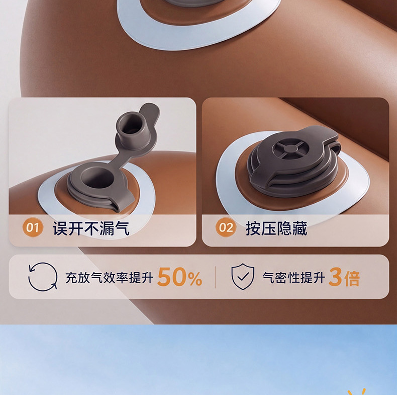 New Car Inflatable Bed, Foldable Air Mattress for Car Back Seat, Outdoor Travel Bed, Sleeping Essential, Camping Bed