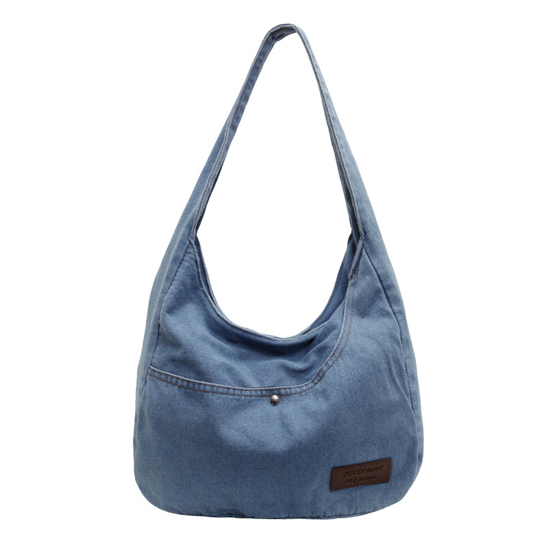 Bolso de mensajero de gran capacidad literario bolso de mensajero de todo fósforo nuevo bolso femenino de un solo hombro popular bolso grande casual de marca de moda coreana