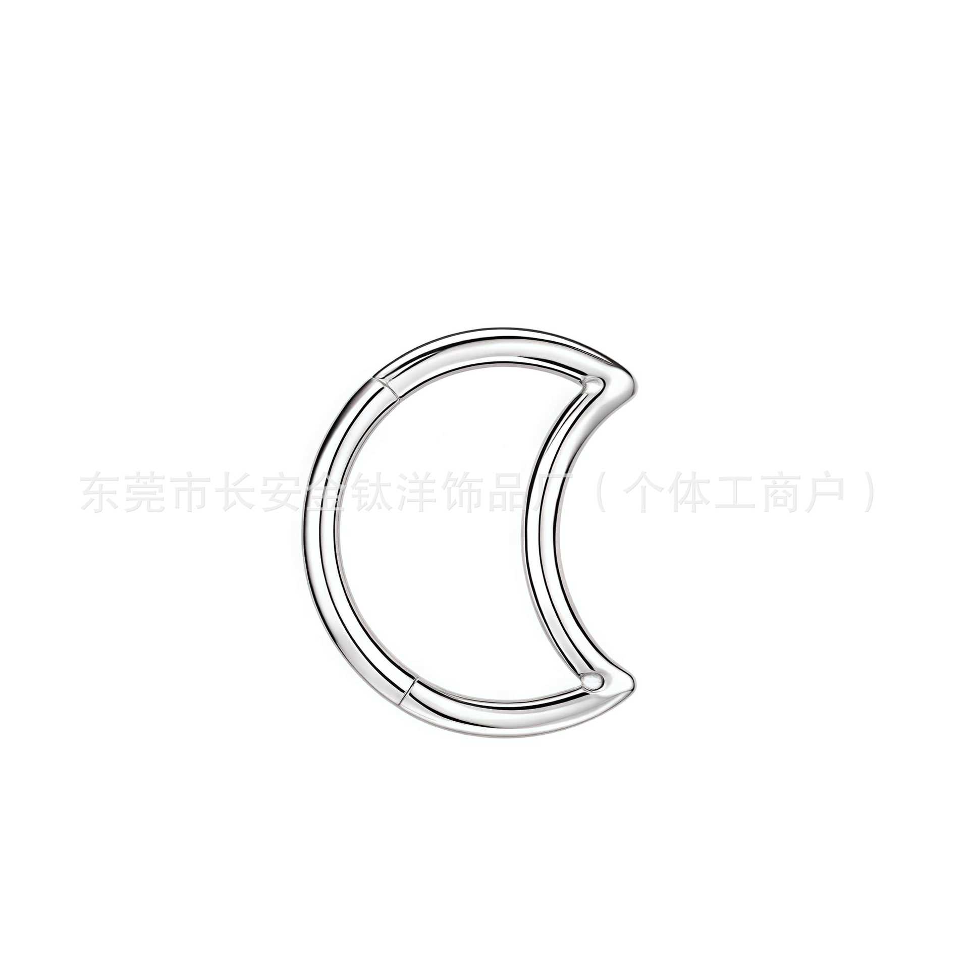 Labret piercing jewelry detail image
