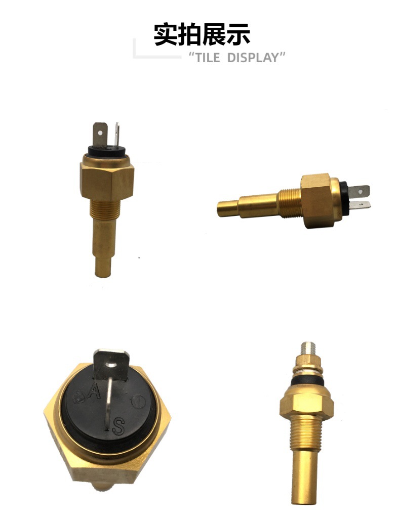 Kus Genuine Water Temperature Sensor Temperature Probe for Measuring Water Temperature, Various Threads Ke00102 Ke00132