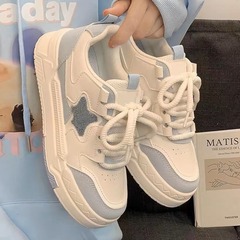 女童板鞋学生儿童小白鞋2025秋季新款女鞋运动鞋女生大童鞋子女孩