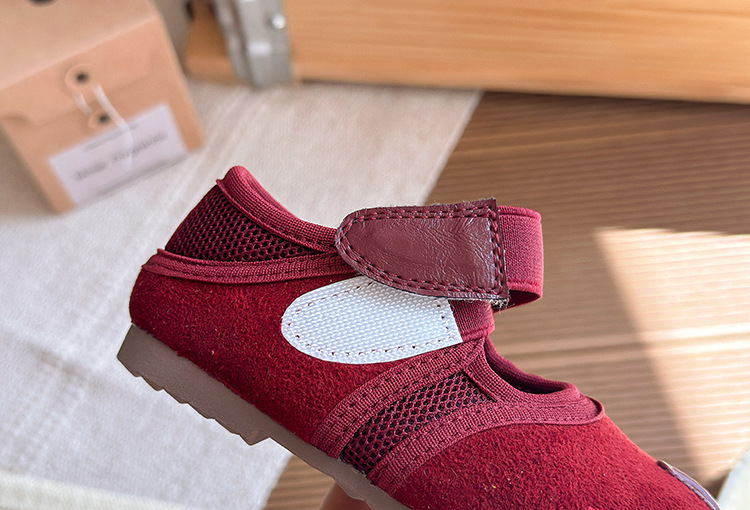 Sapatos de pele para menina estilo princesa coreano macios_voghion.com
