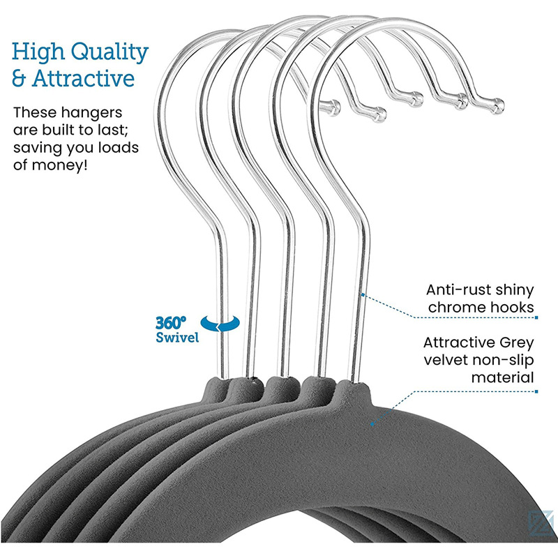 (Envío gratis) percha flocada al por mayor de fábrica percha tendedero soporte mágico colgante de plástico para adultos antiarrugas multifuncional antideslizante