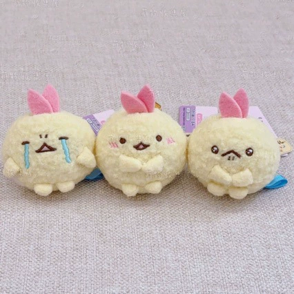 Мягкие игрушки-брелоки Sumikko Gurashi с эмоциями