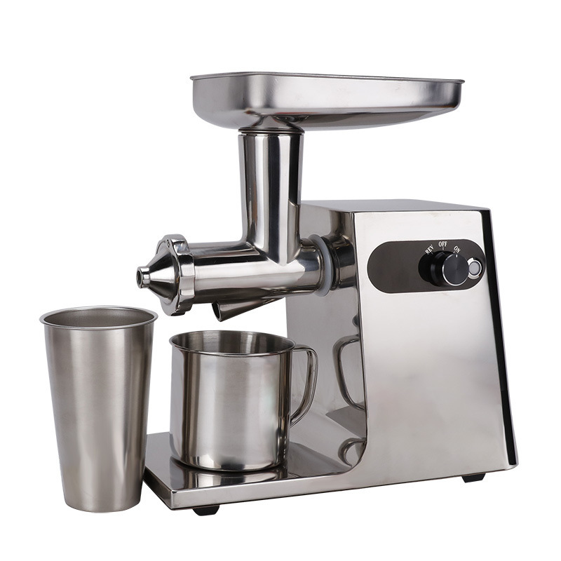 Juicer automático de acero inoxidable comercial doméstico jugador eléctrico vegetal fruta jengibre granada naranja espina image 1
