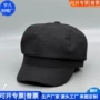 定制再生rpet棉布报童帽