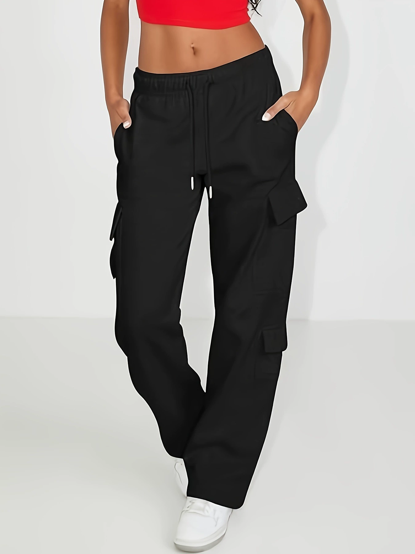 Джинсовые XXL? Actually: Y2K Baggy Cargo Joggers Y2K High Waisted Baggy Cargo Joggers