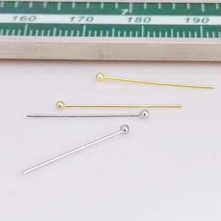 DIY beaded accessories gold-plated copper ball needle not easy to fade bead needle environmental protection round head needle handmade vintage jewelry accessories