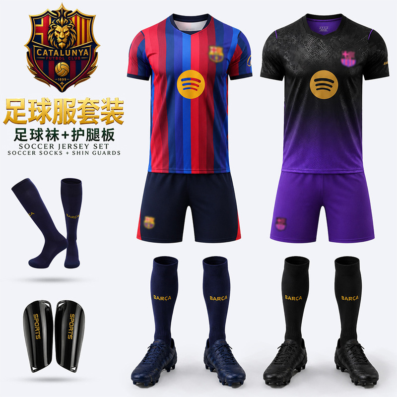 2627 Barcelona Champions League jersey number 10 Neymar group purchase custom wholesale quick-dry football jersey Barcelona jersey