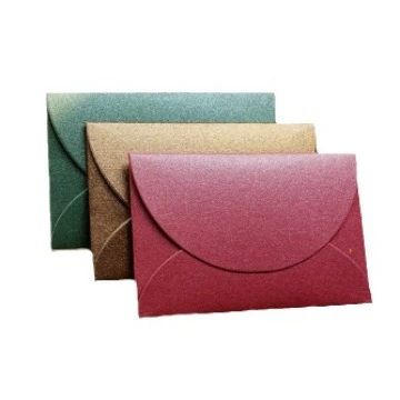 沐光 10 Chinese style retro literary and art pearly paper mini envelope mini envelopes