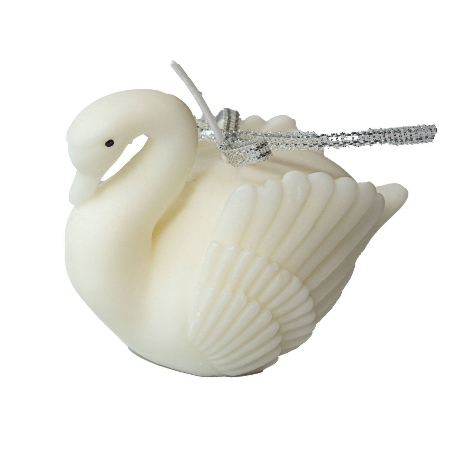 Ventas transfronterizas calientes de alto nivel aromático cisne vela romántica lindos adornos de vela decoración regalo acompañante