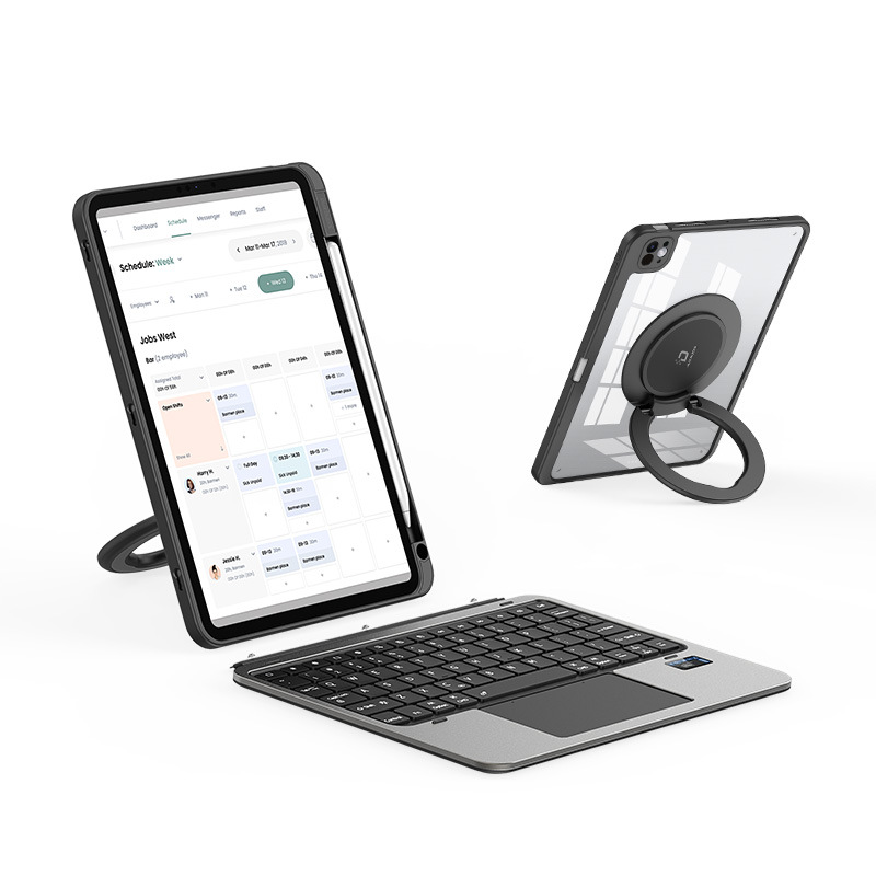 Aplicable al por mayor iPad Pro11 cubierta de teclado plano multifunción portátil desmontable teclado externo Air11