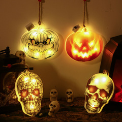 LED new Halloween party decoration string lights, devil skull head lights, pumpkin lights, Halloween decorations, colorful lights