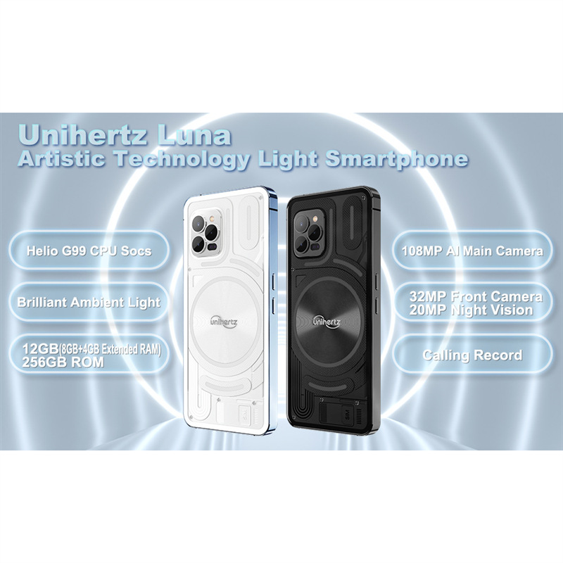 Unihertz LUNA  6.81寸  黑色  8+256G 4G三防智能手机  香港交货