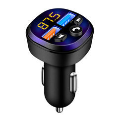 車載mp3プレーヤー車載bluetoothプレーヤーfm送信機車載デュアルusbシガレットqc3.0車充電