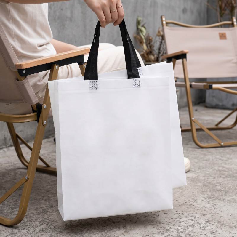 Bolsas de tela no tejida recubiertas de alta calidad logotipo personalizado bolsas de mano tienda de ropa ropa bolsa de compras tienda de zapatos personalizada tela no tejida
