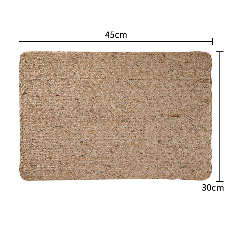 A5LKENS almohadilla de mesa de tejido a mano almohadilla de aislamiento térmico almohadilla de taza a prueba de quemaduras simple almohadilla de mesa de mesa de tejido de paja image 28