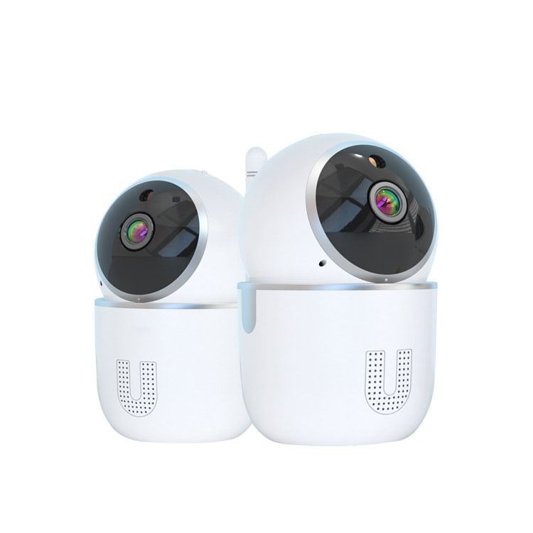 WIFI家庭智能摄像头室内2.4G安防监控高清夜视兼容IOS安卓应用