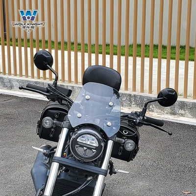 car Wolf for Honda: Motorcycle front windshield - brown-high-25-decorative-style