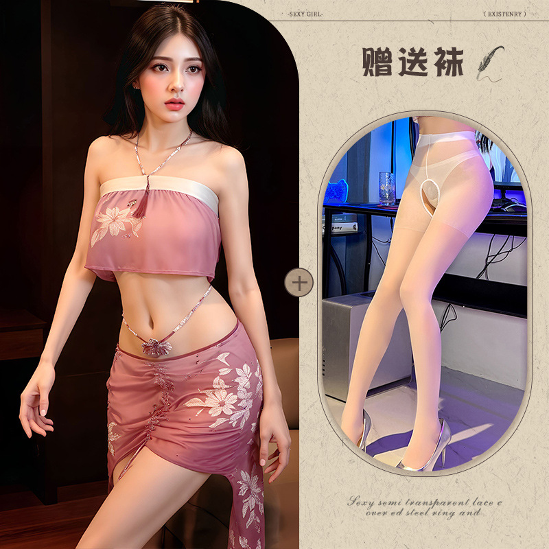 536+흰색 오픈 양말