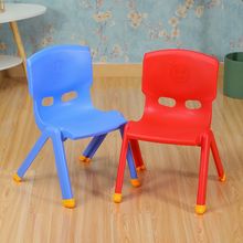 小椅子带靠背塑料小凳子背靠椅家用矮凳小号熟胶凳子儿童小孩加厚