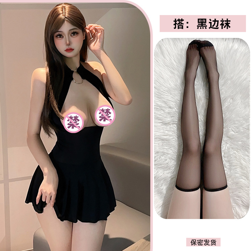 블랙 + 블랙 양말
