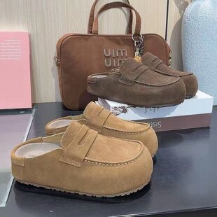 5cm�������ܛ�ײ���Ь��ЬŮ��2026�¿�͹�ţƤ���^���ϰ���Ь