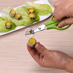 Practical kitchen gadgets stainless steel quail egg scissors egg scissors new bird egg scissors egg scissors egg beater