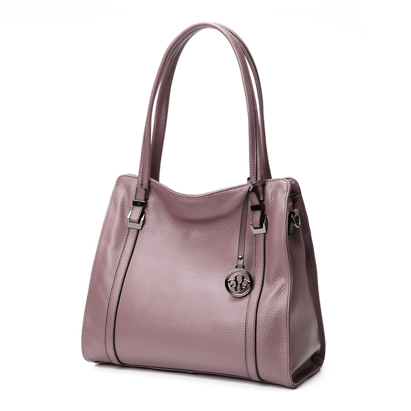 Qiandian Women's Bags 2026 New Trendy Fashion Genuine Leather Large Capacity Shoulder And Crossbody Cowhide Bag - Thumbnail 8