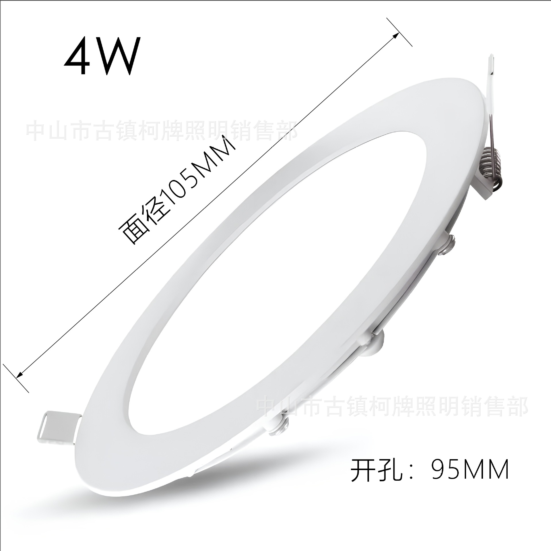 Nuevo minimalista moderno LED redondo oculto panel de luz hogar comercial ropa Sala de Exposiciones Arte exposición CENTRO COMERCIAL