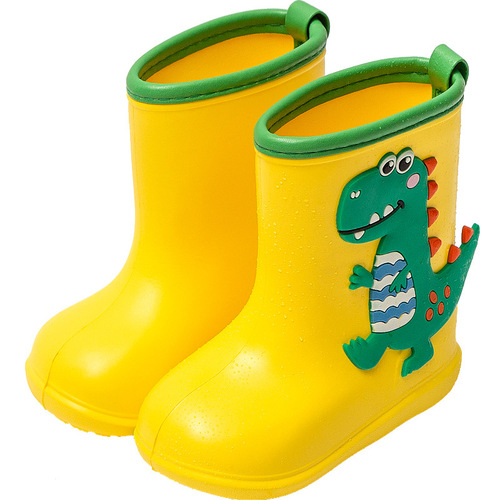 Happy Mary summer children's rain boots cartoon picture boys and girls rain boots eva student rubber shoes four seasons children's water shoes
