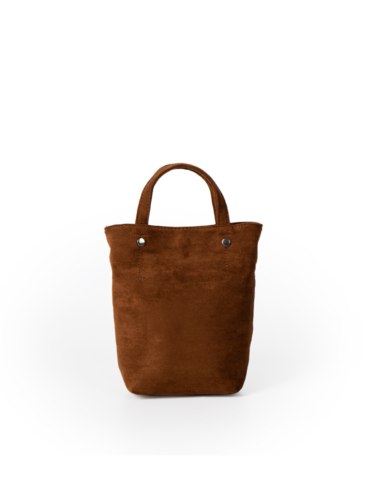 Women's Suede Crossbody Bag, Versatile Texture Shoulder Handbag_voghion.com