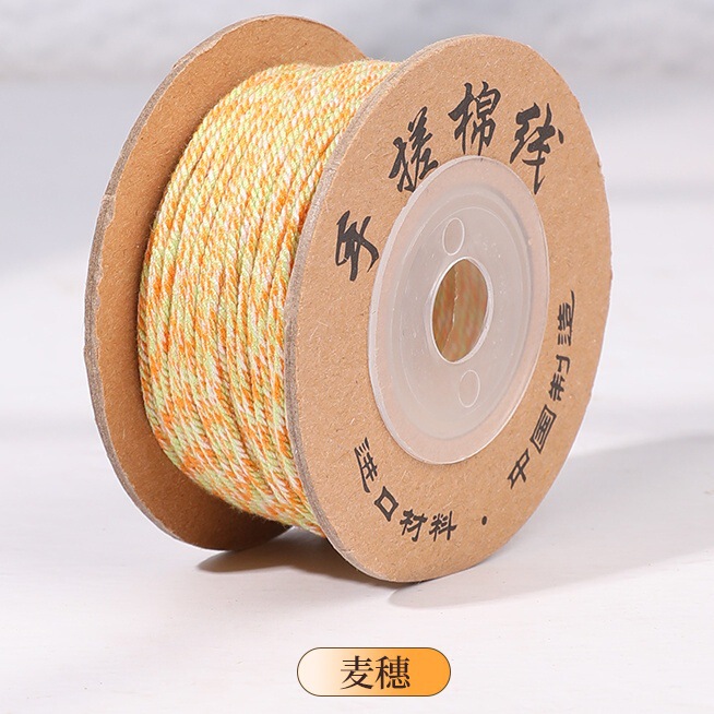 藏式手搓棉绳编织绳diy文玩手串项链流苏线盘缠花绳手搓绵线藏绳|undefined