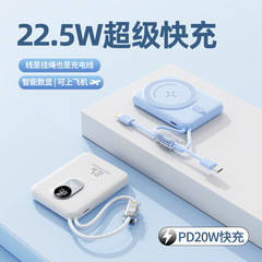 高速充電超小型ミニ磁気ワイヤレス充電器にはケーブルが付属しています 5000/10,000 mAh パワーバンク大容量モバイル電源