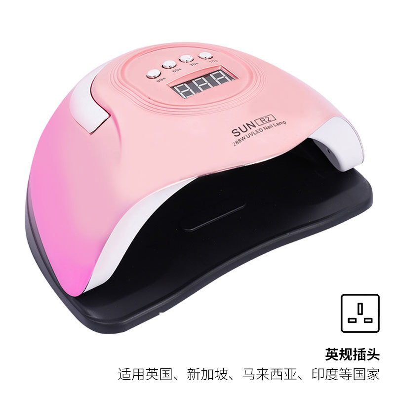 Manija de lámpara de manicuras, lámpara de manicuras portátil, máquina de fototerapia UV, pegamento de manicuras, máquina de manicuras especial para manicuras secas rápidas