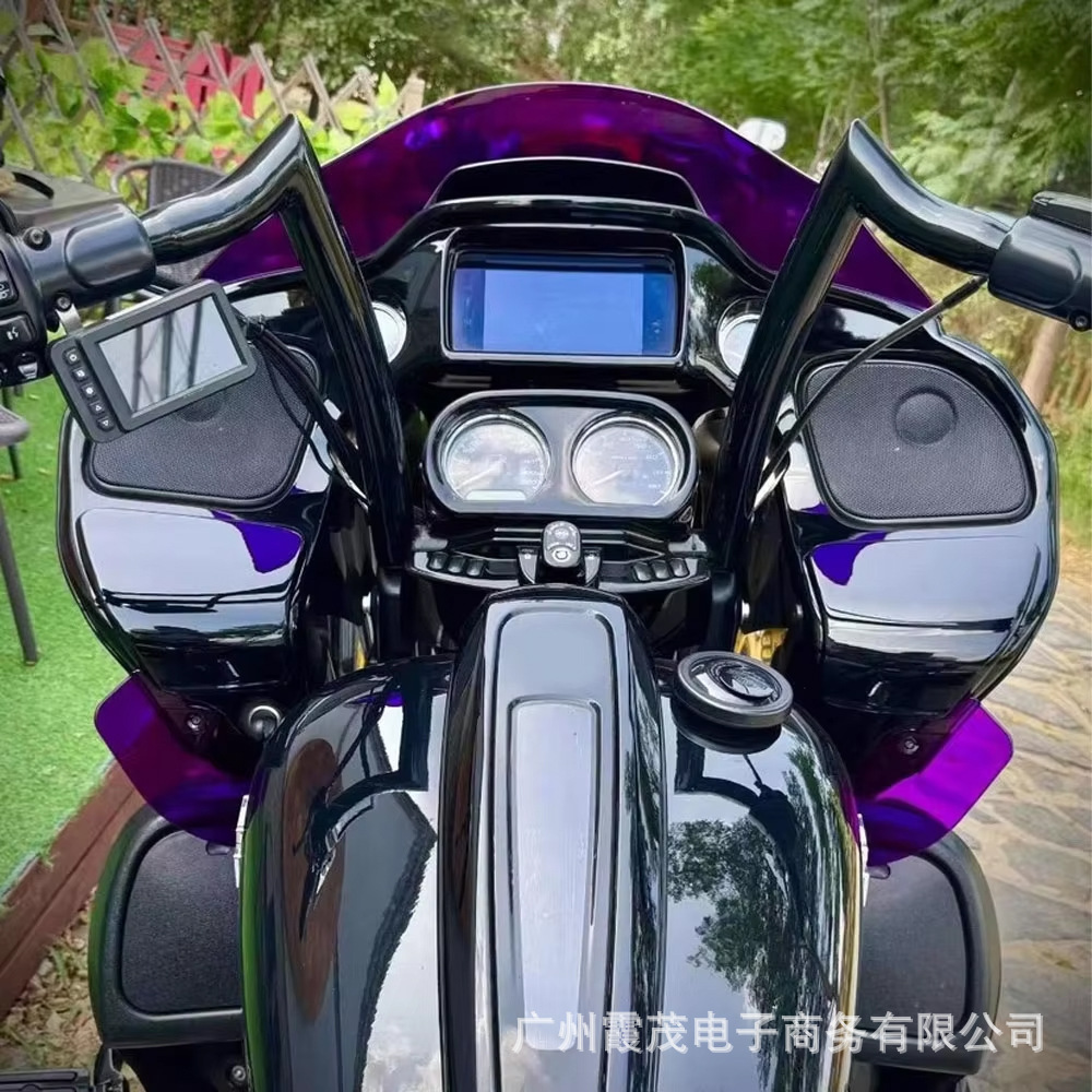 Suitable for Harley Road Glide 15-23 Headlight Side Fairing, Wind Deflector Side Fairing, Wind Deflector Spoiler