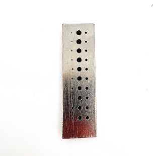 Watch Repair Tools, Watch Repair Tools, Punch Plate, Long Iron Pier, Three Rows of Punching Pier, Large and Small Hole Plate, Round Hole Iron Dun