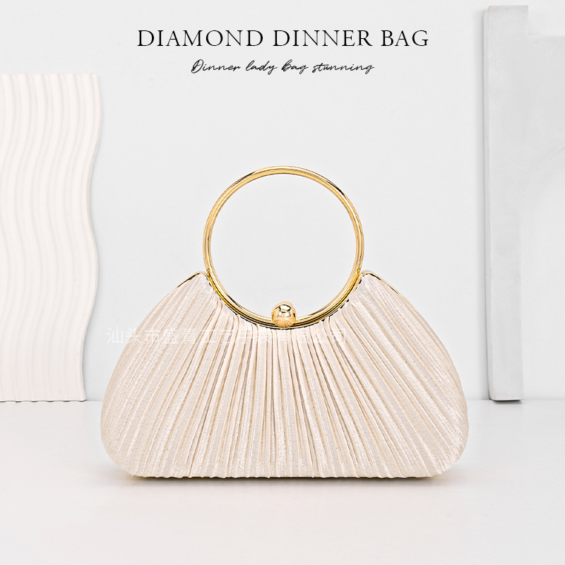 Cross-Border New Evening Bag For Women, New Chinese Style Cheongsam Clutch, Party Handbag, Fashionable Elegant Crossbody Bag - Thumbnail 5