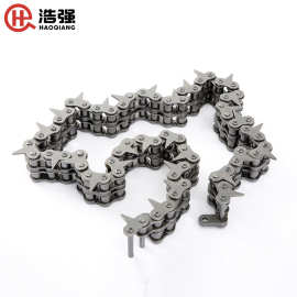 现货尖齿链条08B-2单双侧尖齿链金属传动链条非标工业滚子链批发